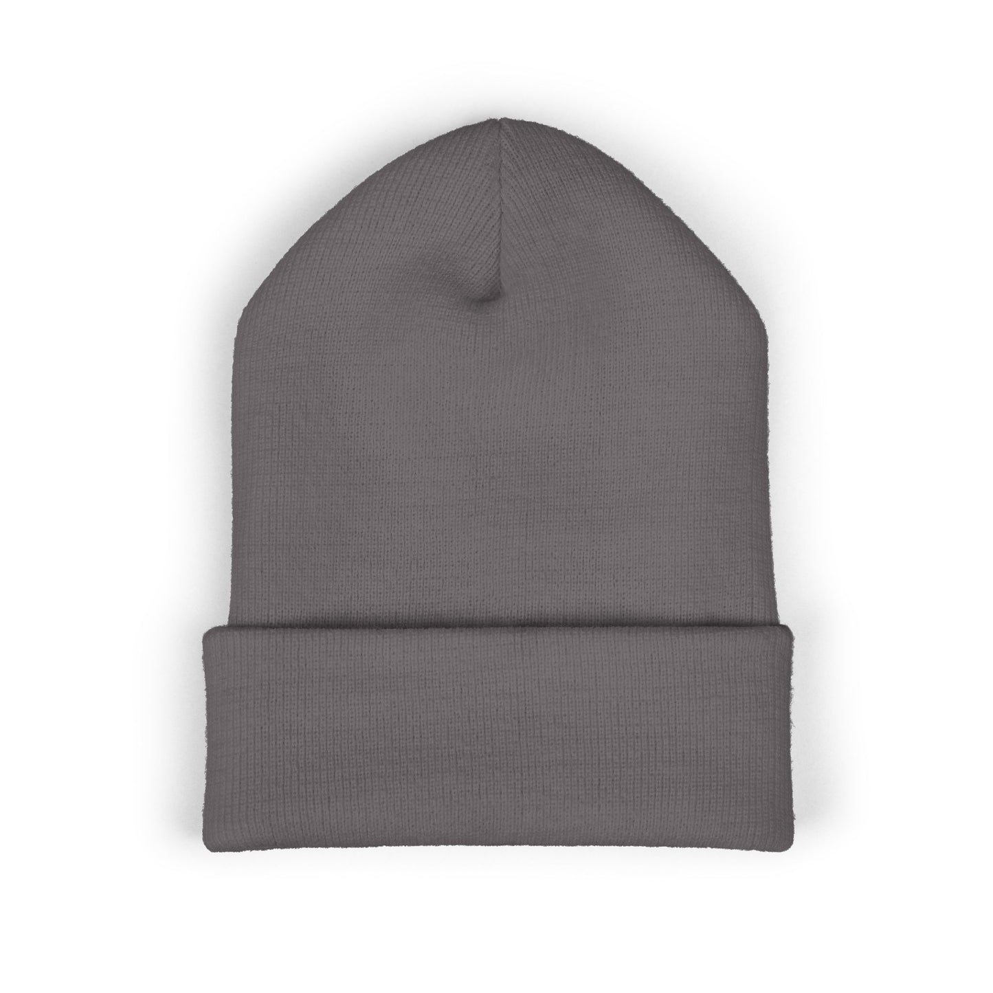Minimalist Embroidered Cuffed Beanie