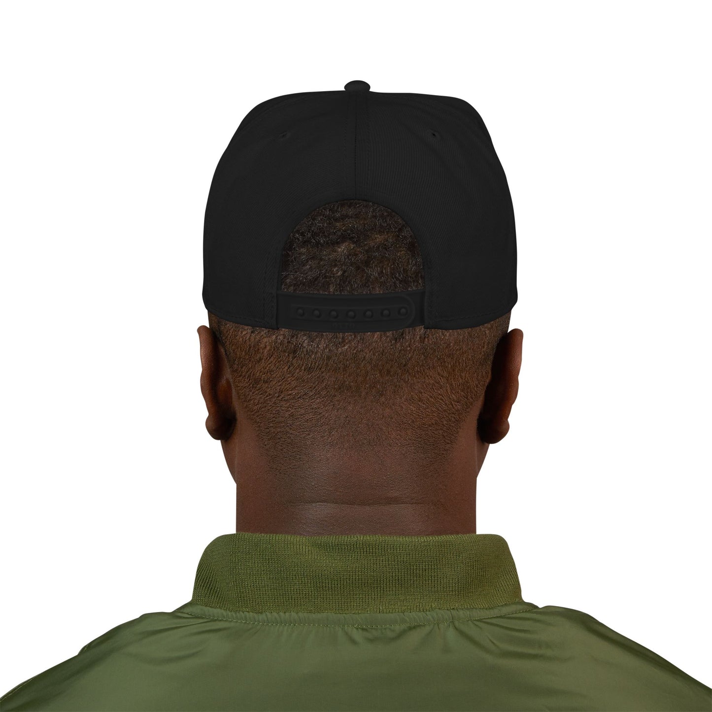 Embroidered Snapback Cap