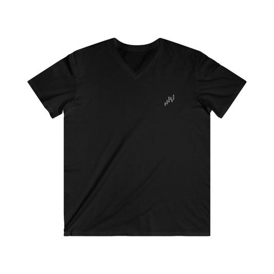 Minimalist Black V-Neck Tee