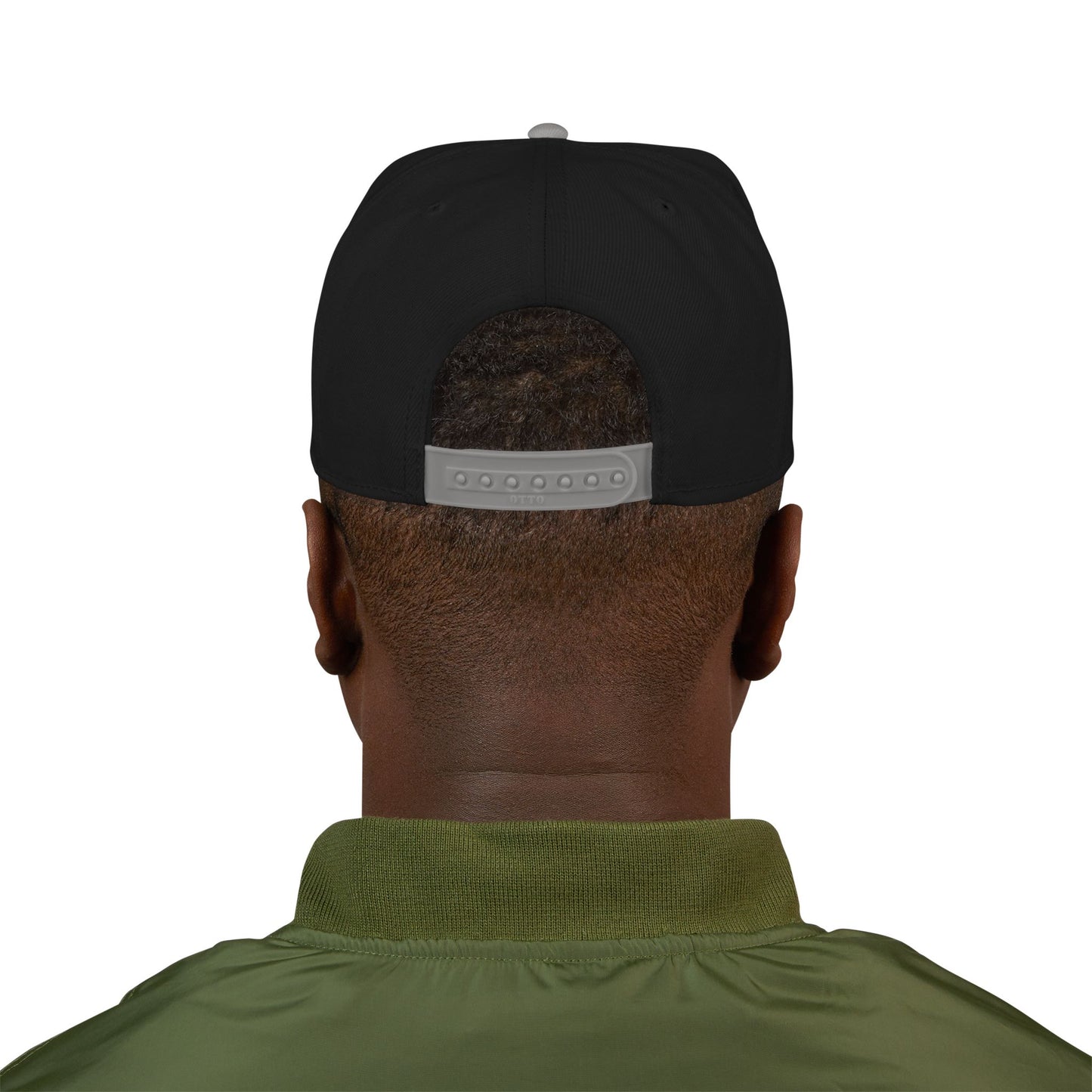 Embroidered Snapback Cap