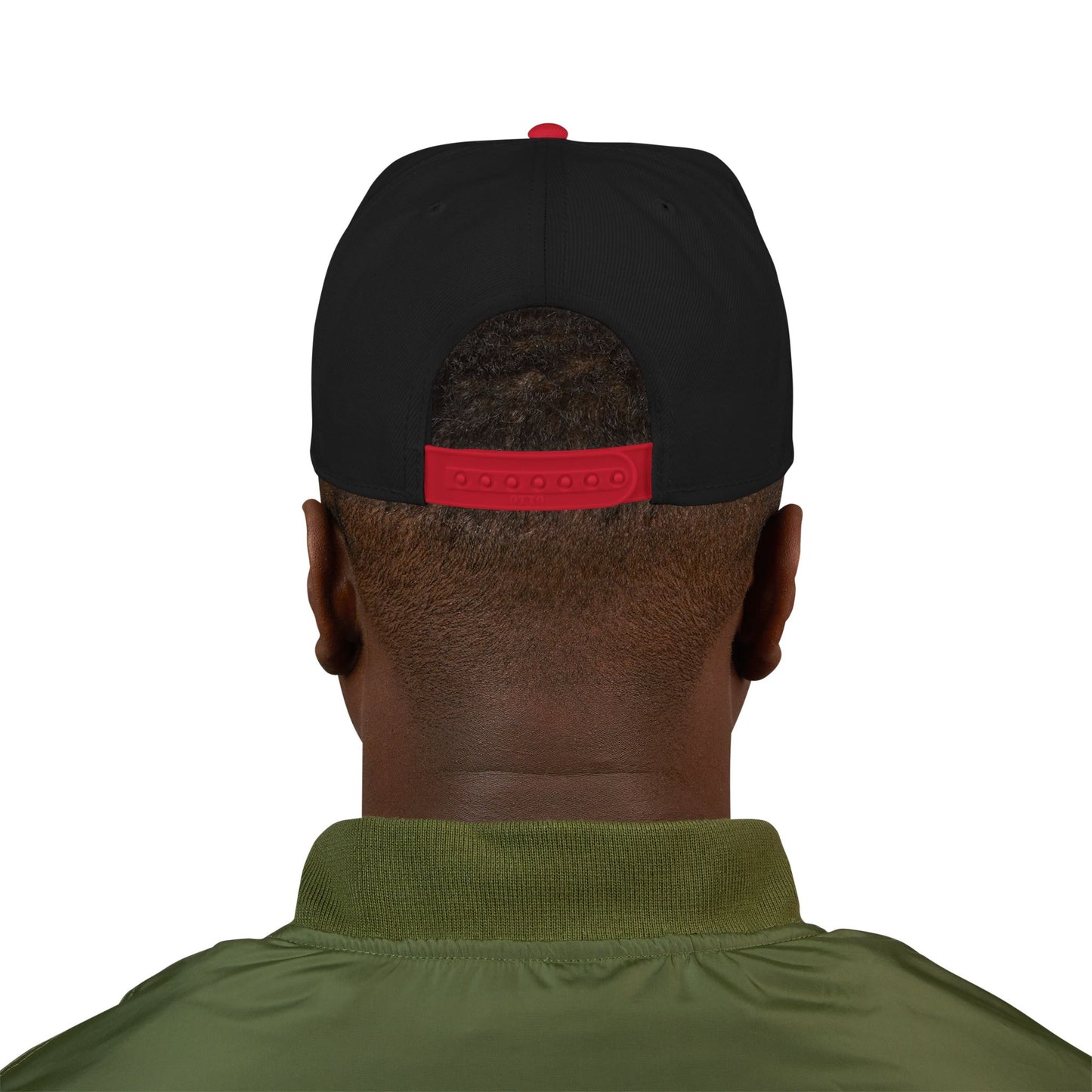 Embroidered Snapback Cap